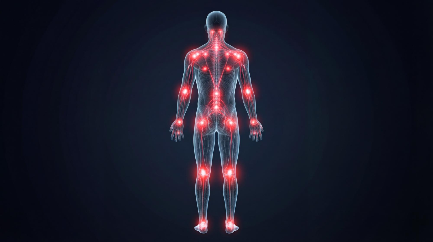 Imagem relacionada à fibromialgia